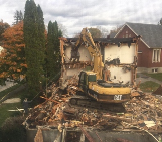 Nunnery Building demolition project in Bath, Maine